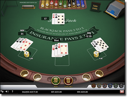Blackjack Multi-hand for real money at Rizk Casino