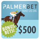 Get $500 in bonus cash at PalmerBet upon sign-up